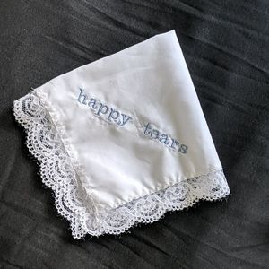 Handkerchief NEW! Perfect for wedding, parent gift